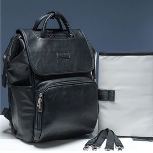 COPY - La Madison - Elegant Vegan Leather Diaper Bag Backpack